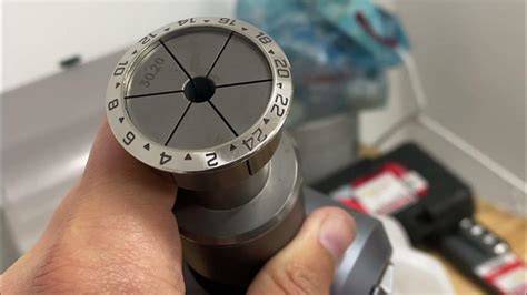 Rolex Explorer ll 16570 Bezel Refinishing on Lapping Machine